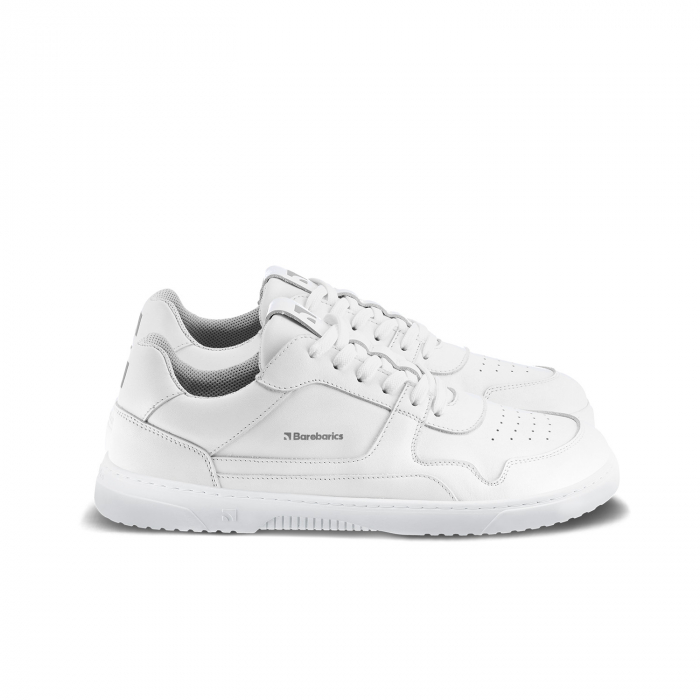 Barefoot Sneakers Barebarics Zing - All White - Leather [5]