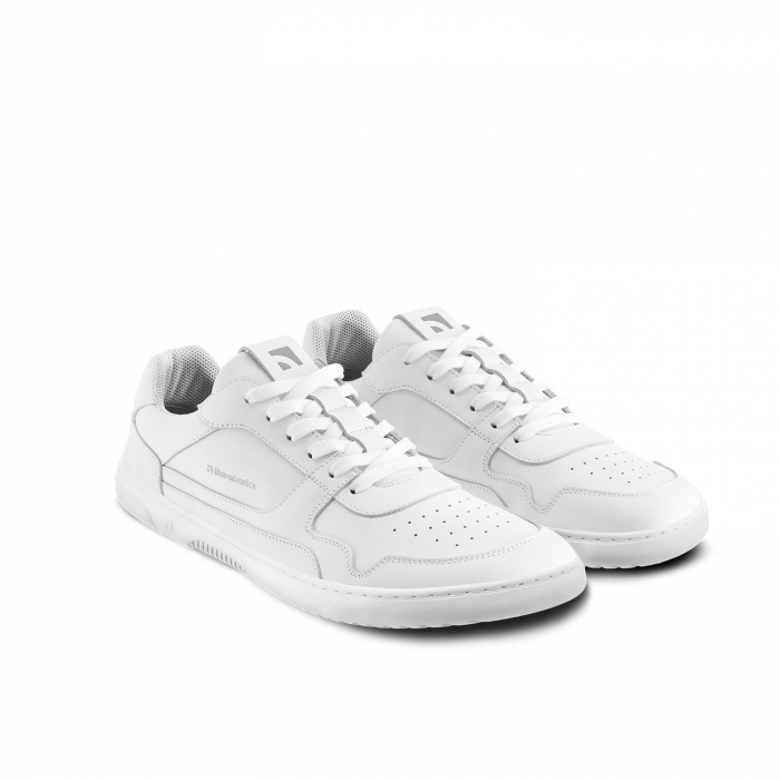 Barefoot Sneakers Barebarics Zing - All White - Leather [7]
