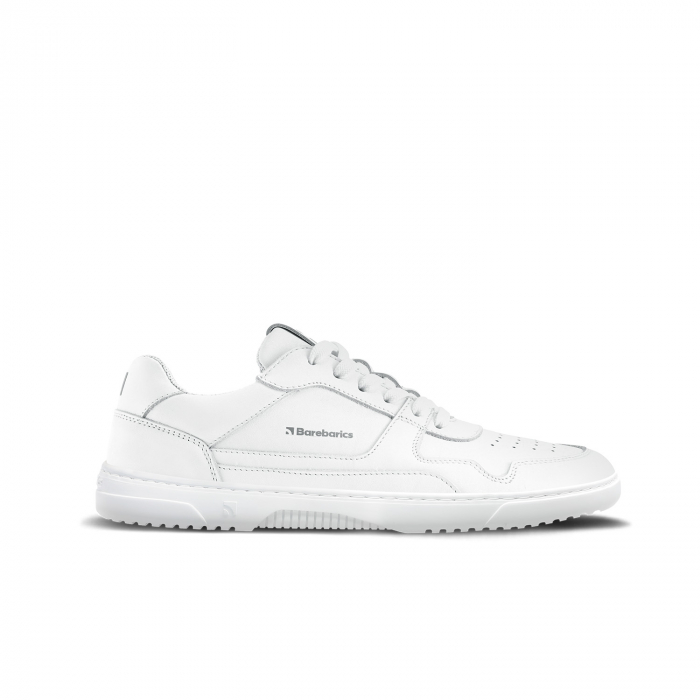 Barefoot Sneakers Barebarics Zing - All White - Leather [3]