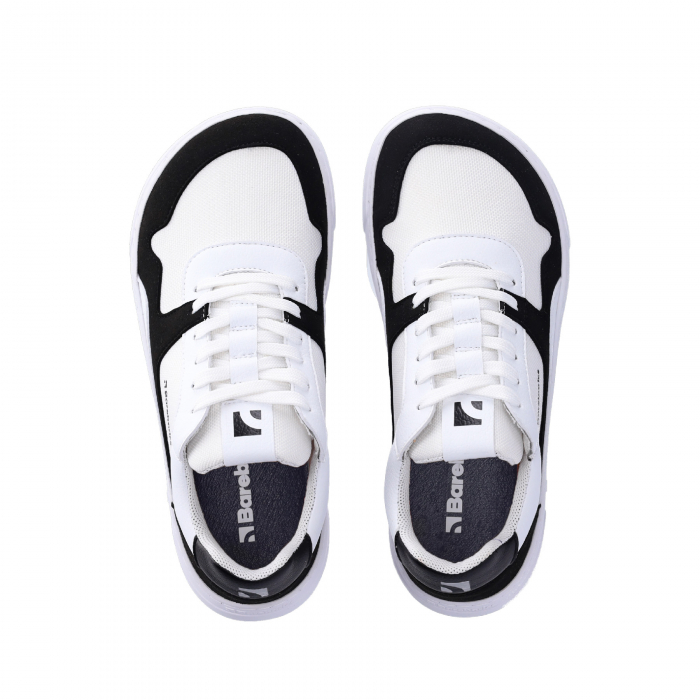 Barefoot Sneakers Barebarics - Zing - White & Black [7]