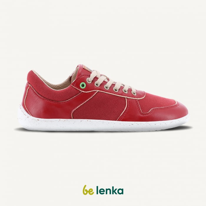 Barefoot Sneakers - Be Lenka Champ 2.0 - Vegan - Red