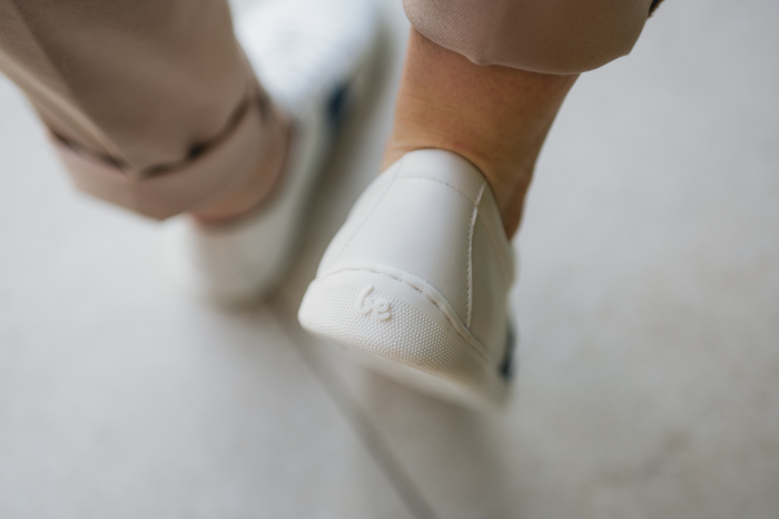 Sneakers barefoot BE LENKA ELITE - Alb & albastru închis [8]