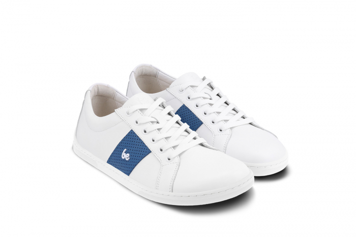 Sneakers barefoot BE LENKA ELITE - Alb & albastru închis [5]