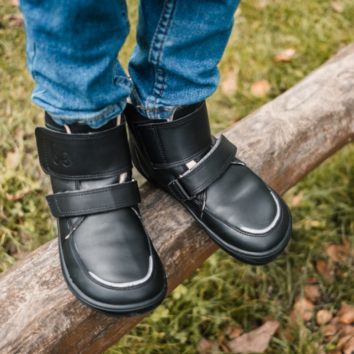 Ghete barefoot iarna copii BE LENKA PANDA 2.0 - Negru [11]