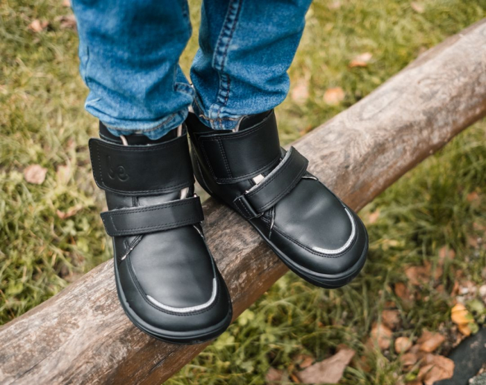Ghete barefoot iarna copii BE LENKA PANDA 2.0 - Negru [2]