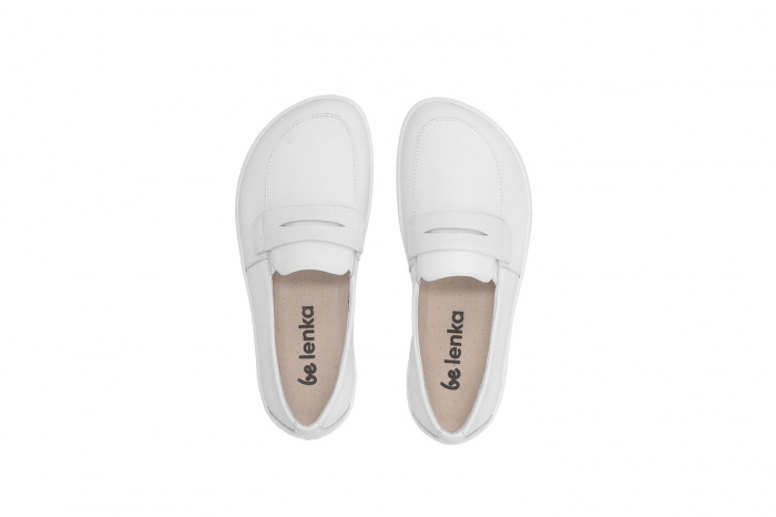 Mocasini barefoot BE LENKA Buena - Alb [5]