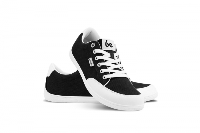 Sneakers barefoot BE LENKA Rebound - Negru & Alb [3]