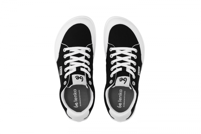 Sneakers barefoot BE LENKA Rebound - Negru & Alb [5]