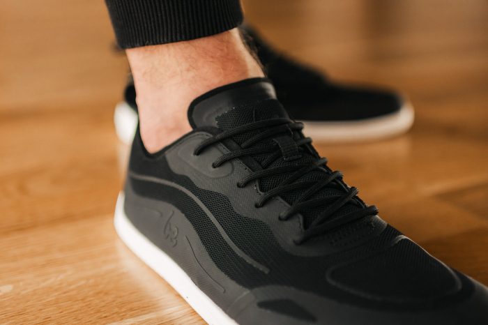 Sneakers barefoot BE LENKA Velocity - Negru & Alb [8]