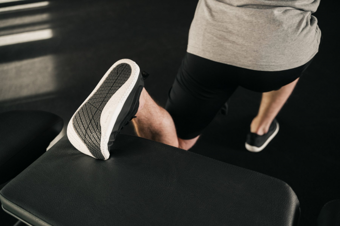 Sneakers barefoot BE LENKA Velocity - Negru & Alb [10]