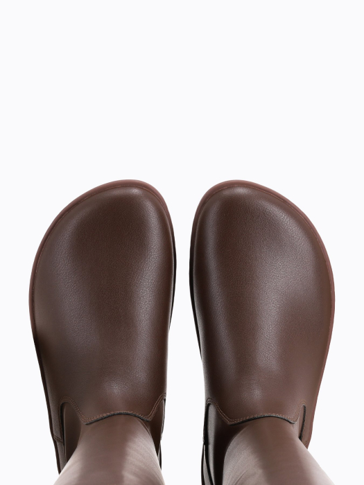 Cizme barefoot BE LENKA Athena Vegan - Maro ciocolatiu [5]