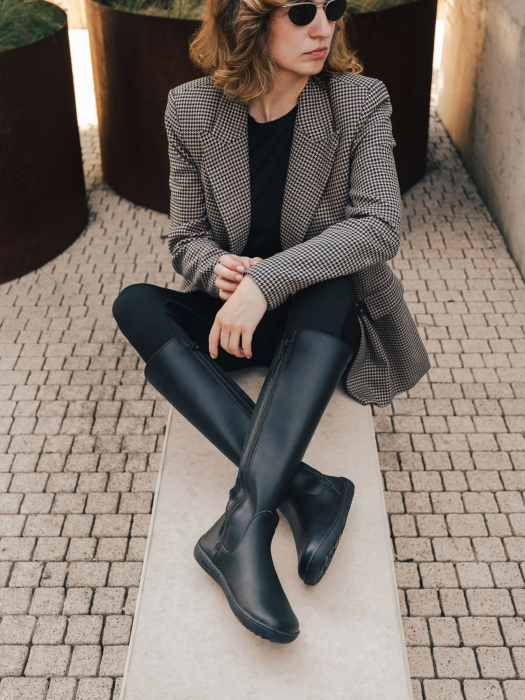 Cizme barefoot BE LENKA Symphony Vegan - Negru [6]