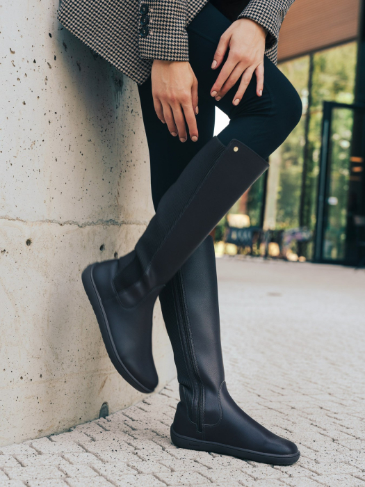 Cizme barefoot BE LENKA Symphony Vegan - Negru [2]
