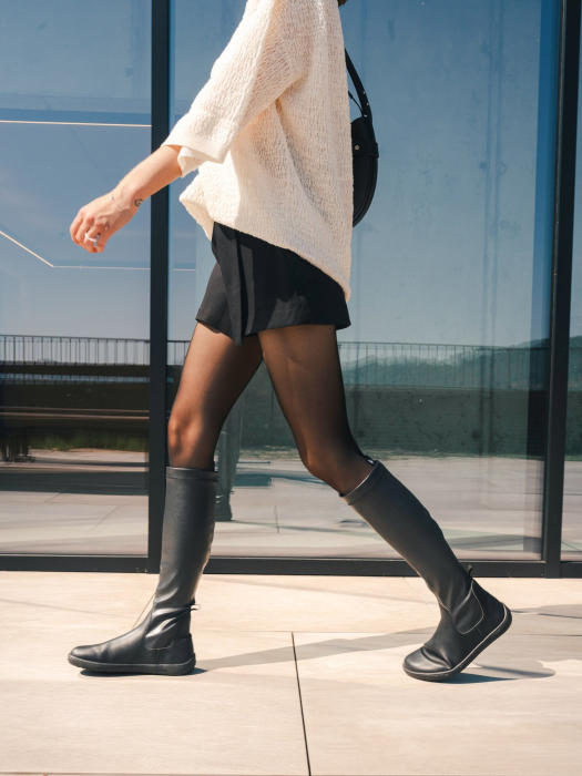 Cizme barefoot BE LENKA Athena Vegan - Negru [9]