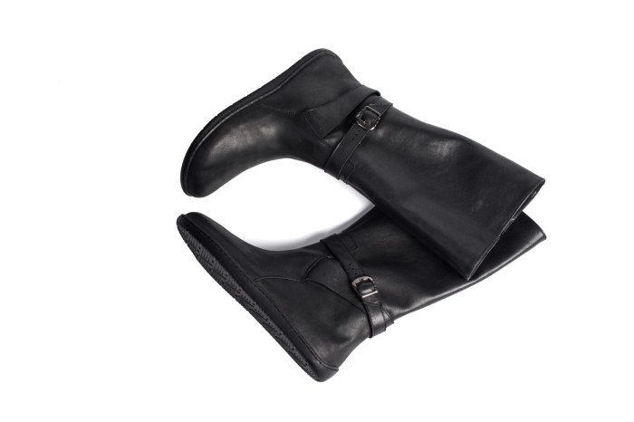 Cizme Barefoot Înalte True Feel Essential Negru [2]