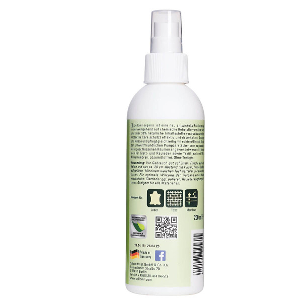 Spray impermeabilizare și îngrijire COLLONIL Organic Protect&Care, 200 ml [4]
