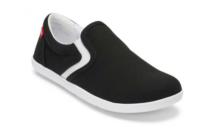 Espadrile barefoot XERO SHOES DILLON CANVAS SLIP-ON Copii - Negru [5]