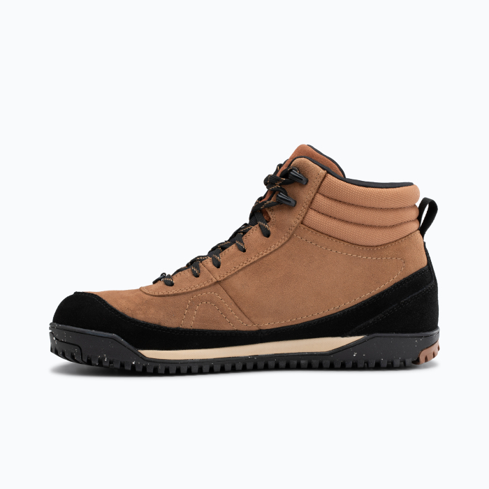 Ghete barefoot drumeție bărbați XERO SHOES Ridgeway Piele – Maro irlandez [9]
