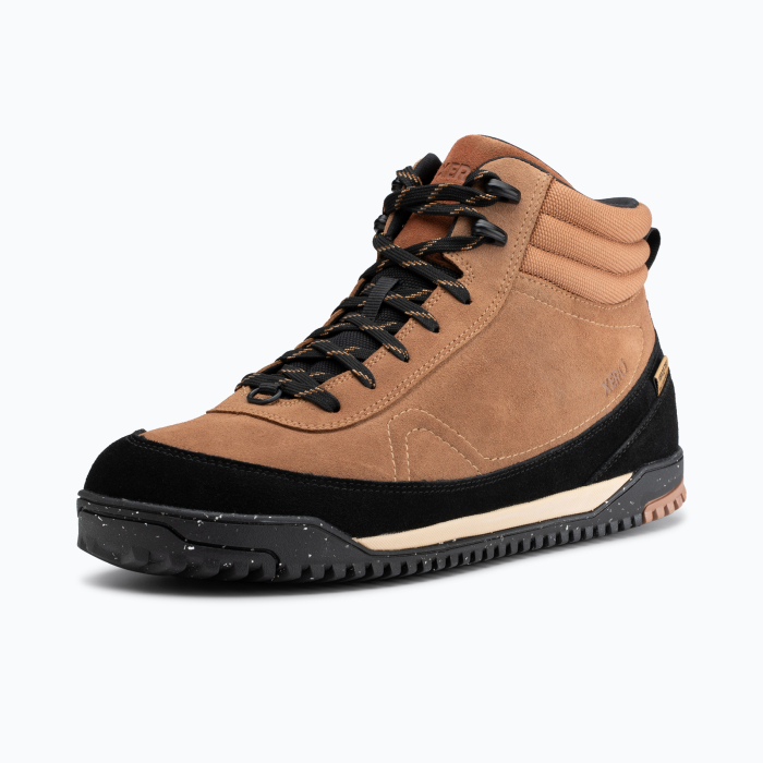 Ghete barefoot drumeție bărbați XERO SHOES Ridgeway Piele – Maro irlandez [5]