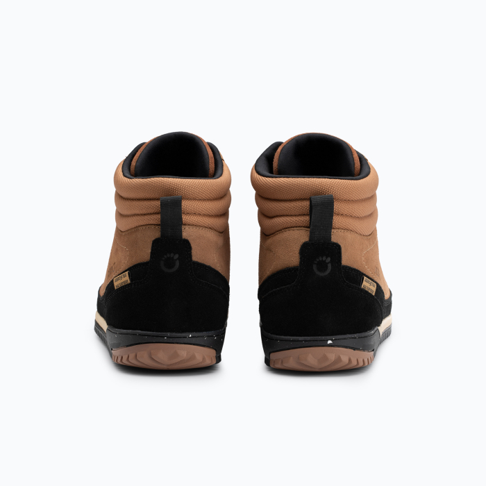 Ghete barefoot drumeție bărbați XERO SHOES Ridgeway Piele – Maro irlandez [7]