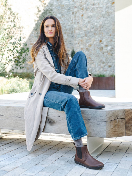 Ghete barefoot BE LENKA Allure 2.0 - Maro ciocolatiu [2]