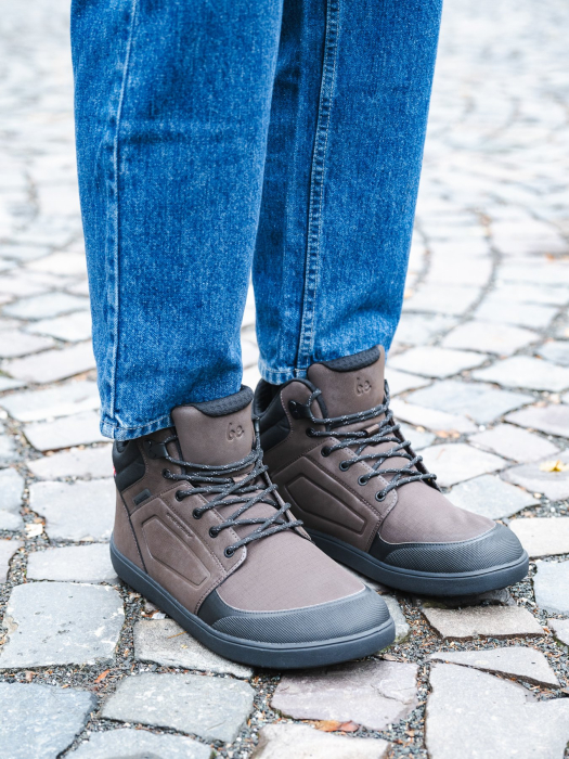 Ghete barefoot BE LENKA ARCTICEDGE - Maro închis [10]