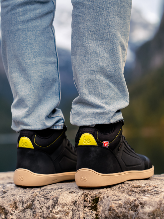 Ghete barefoot BE LENKA ArcticEdge - Negru antracit [10]