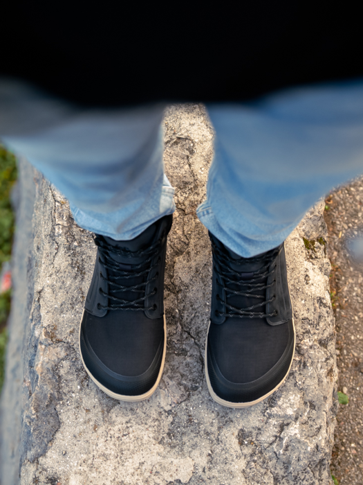 Ghete barefoot BE LENKA ArcticEdge - Negru antracit [2]