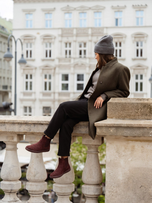 Ghete barefoot BE LENKA Entice 3.0 - Burgundy [2]