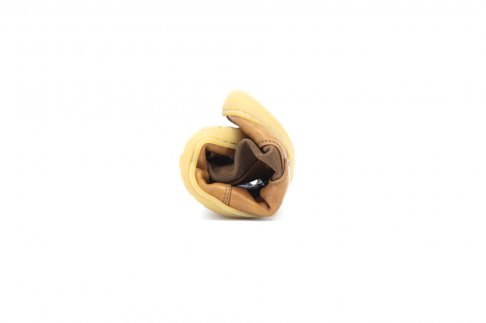 Ghete barefoot MUKISHOES Chelsea Leather - Caramel [9]