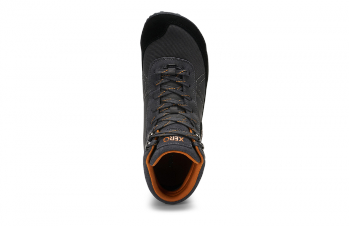 Ghete barefoot drumeție impermeabile XERO SHOES RIDGEWAY Bărbați - Negru/Asfalt [8]