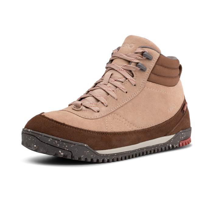 Ghete barefoot drumeție femei XERO SHOES Ridgeway Piele – Roz nisipiu [7]
