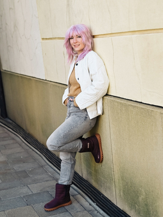 Ghete barefoot iarnǎ BAREBARICS PolarStride - Maro arǎmiu [4]