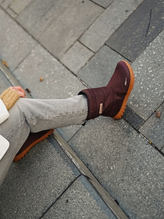 Ghete barefoot iarnǎ BAREBARICS PolarStride - Maro arǎmiu [9]