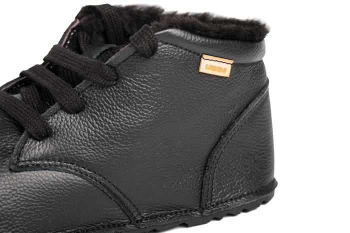 Ghete barefoot iarnǎ TIMMO FELL FREE - Negru [4]