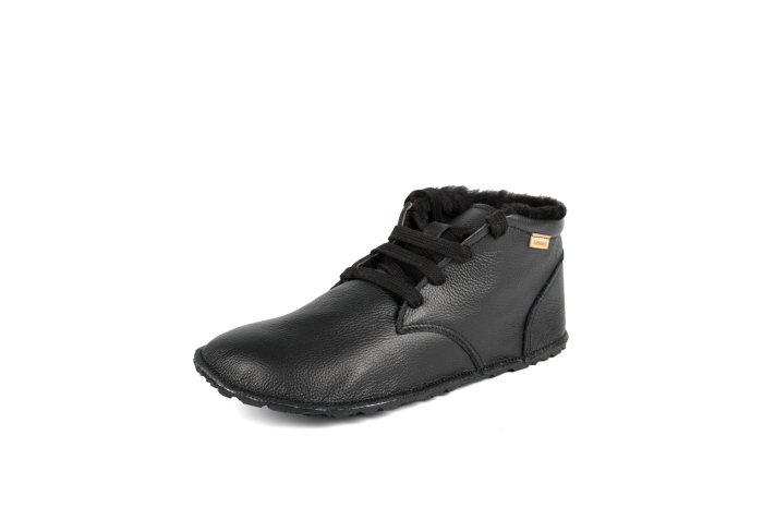 Ghete barefoot iarnǎ TIMMO FELL FREE - Negru [7]