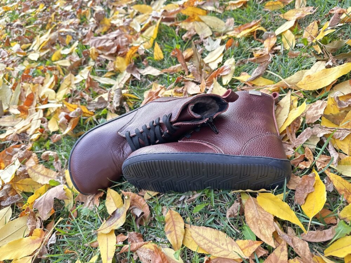 Ghete barefoot iarnǎ TIMMO TRUE FEEL FOOTSHAPE - Vișiniu [2]