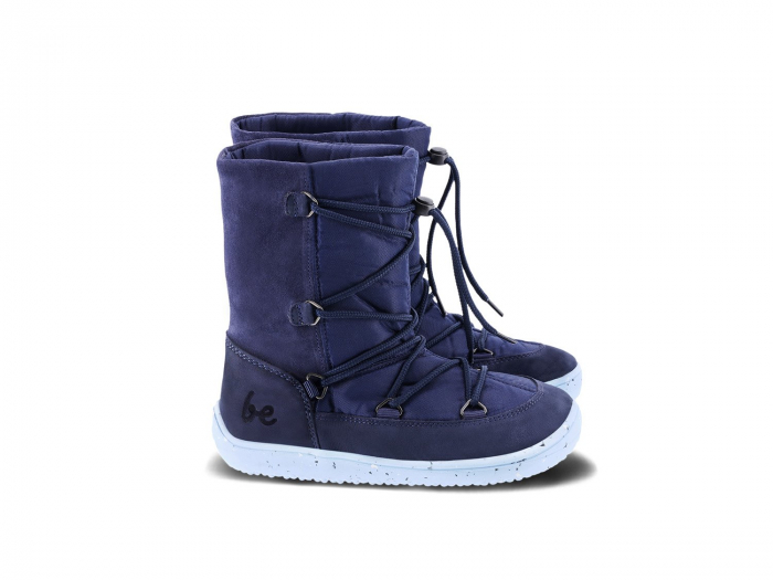 Ghete barefoot iarna copii BE LENKA SNOWFOX KIDS 2.0 - Bleumarin & Albastru deschis [5]