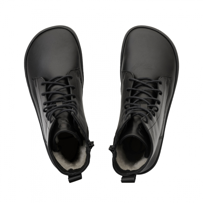 Ghete barefoot iarnă SHAPEN COZY 2.0 - Negru [5]