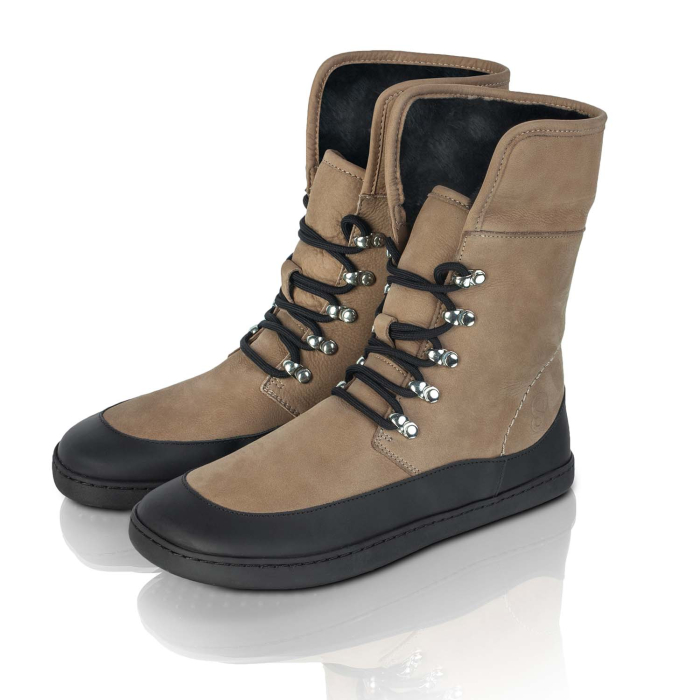 Ghete barefoot iarnă SHAPEN LYNX 2.0 - Maro deschis [7]