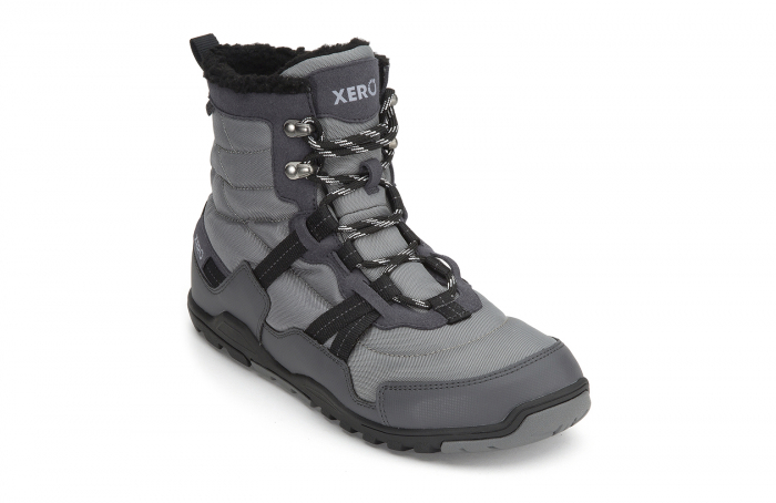 Ghete barefoot iarnă XERO SHOES ALPINE Bărbați - Asfalt/Negru [3]