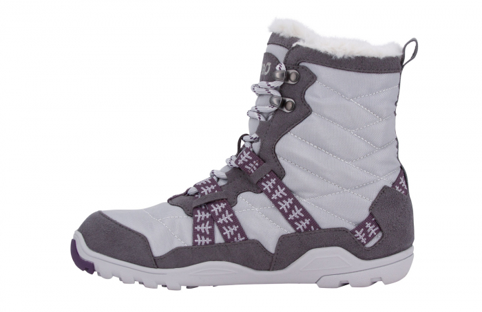 Ghete barefoot iarnă XERO SHOES ALPINE Femei - Gri înghețat brăduț [8]