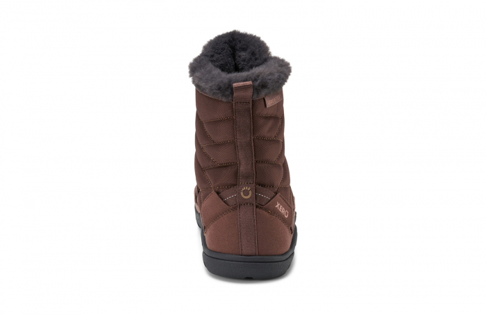 Ghete barefoot iarnă XERO SHOES ALPINE Femei - Roșu Întunecat [4]