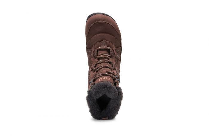 Ghete barefoot iarnă XERO SHOES ALPINE Femei - Roșu Întunecat [8]