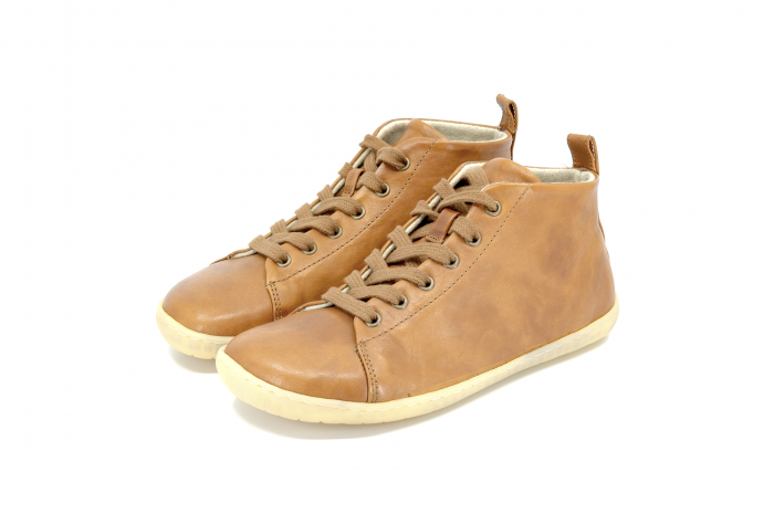 Ghete barefoot MUKISHOES Raw Leather (winter version) - Maro [3]
