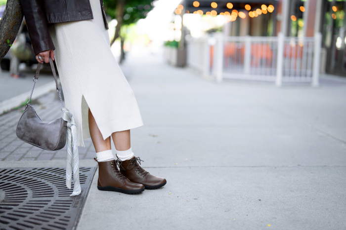 Ghete barefoot XERO SHOES BRECKENRIDGE Femei - Maro [2]