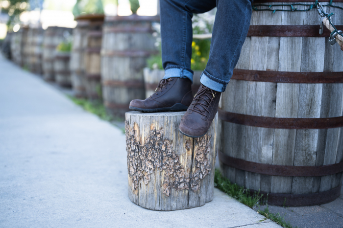 Ghete barefoot XERO SHOES DENVER LEATHER Bărbați - Maro [2]