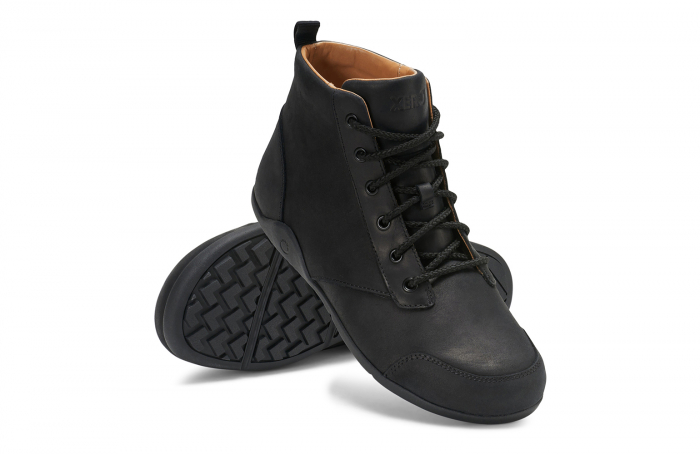 Ghete barefoot XERO SHOES DENVER LEATHER Bărbați - Negru [6]