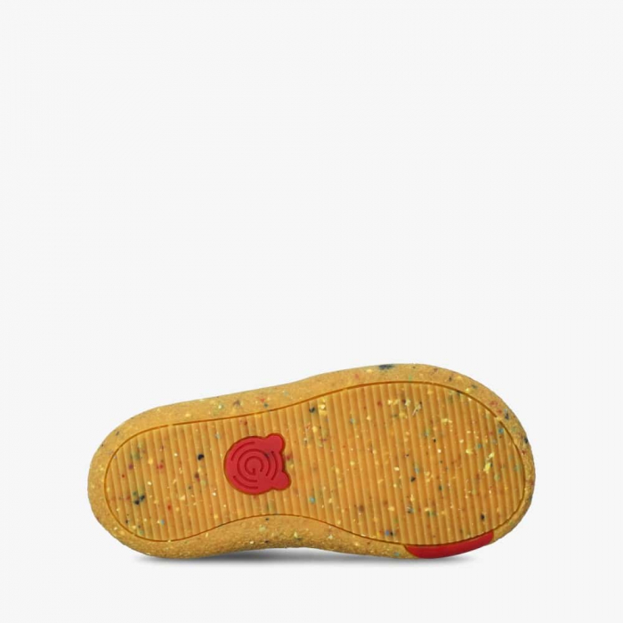 Sneakers barefoot copii GROUNDIES AMSTERDAM - Maro deschis [5]