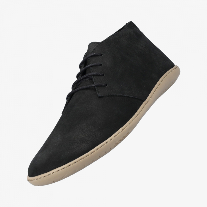 Pantofi barefoot GROUNDIES MILANO SOFT BAREFOOT+ WOMEN - Negru (wide/lat) [2]